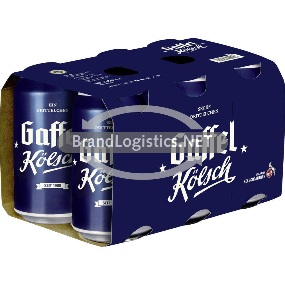 Gaffel Kölsch Dose 6x0,33 l EW Sixpack