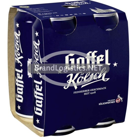 Gaffel Kölsch Dose 4x0,5 l EW Fourpack