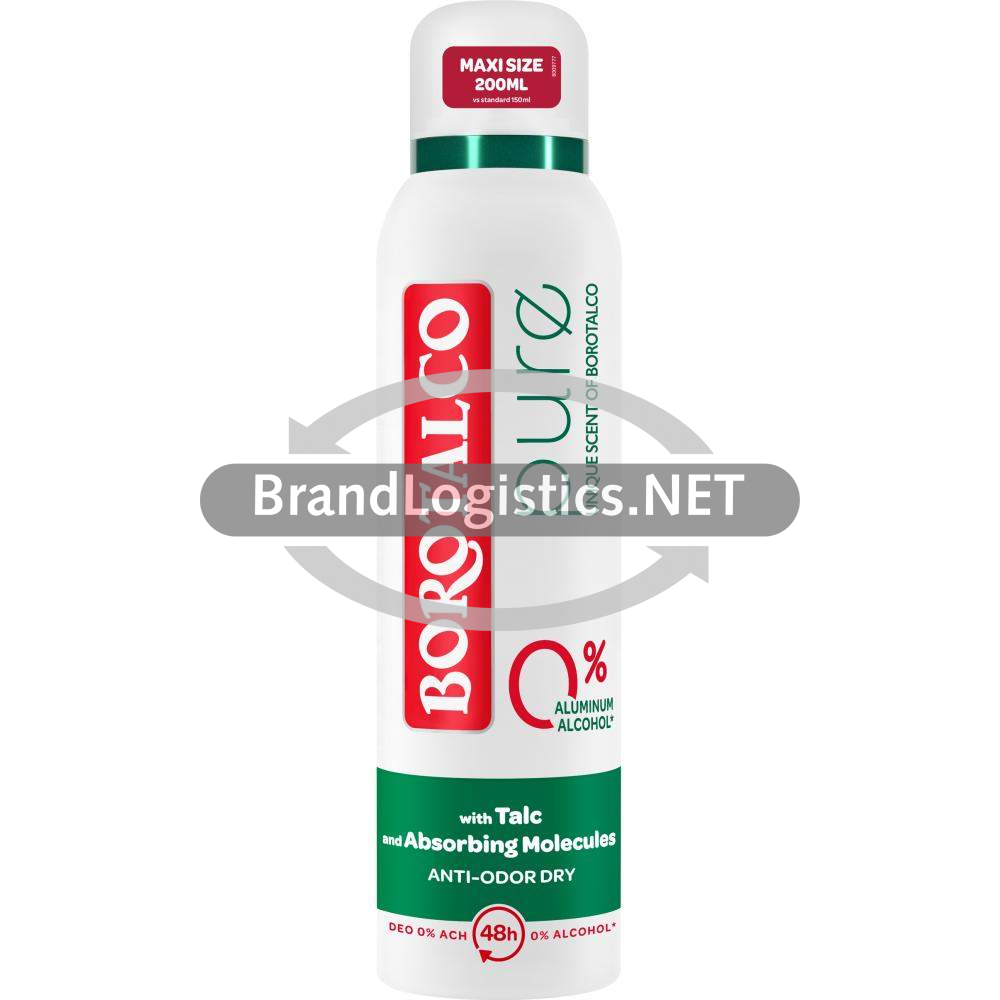 Borotalco Deo Spray Pure Original - Unique Scent 200 ml