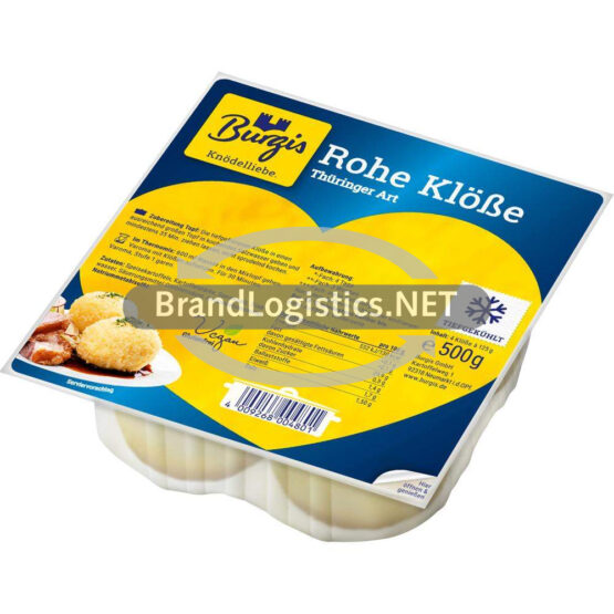 4009268004801-Burgis Rohe Klöße “Thüringer Art” tiefgekühlt 500 g