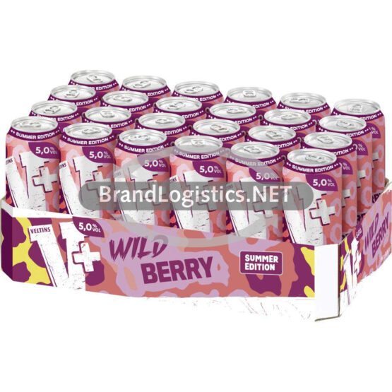 VELTINS V+ Wildberry DPG-Dose 24x0,5 l
