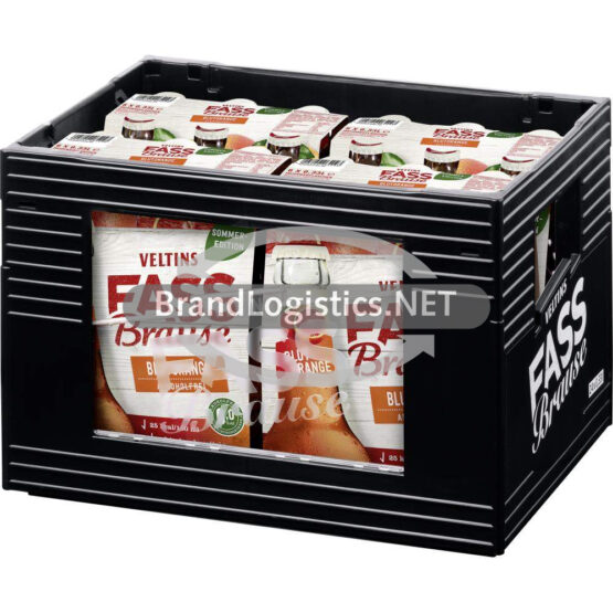 VELTINS Fassbrause Blutorange 4x6x0,33 l