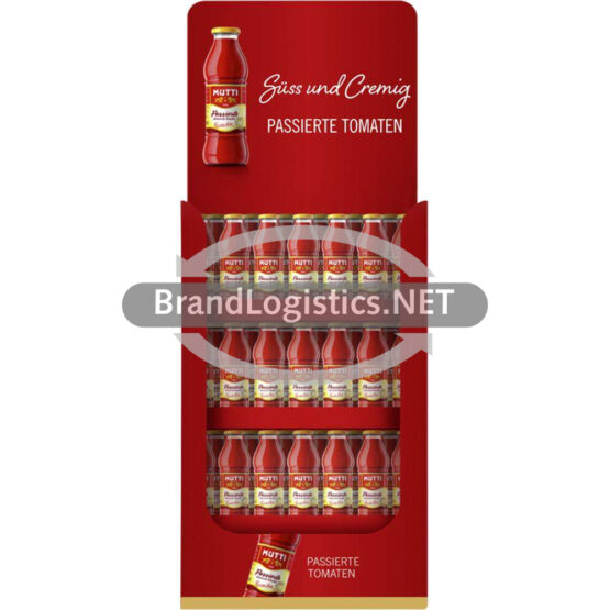 {"de":"MUTTI "Passata" Passierte Tomaten Display 84 x 700 g","es":"","en":""}