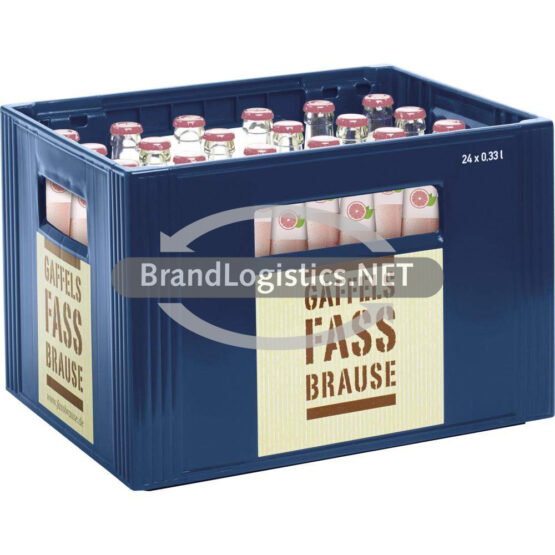 Gaffels Fassbrause Pink Grapefruit Kasten 24x0,33 l