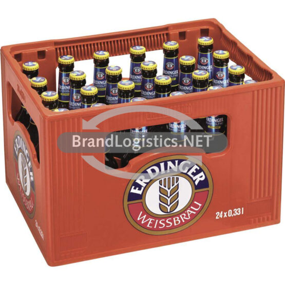 ERDINGER Alkoholfrei Zitrone Modul-Kasten 24x0,33 l