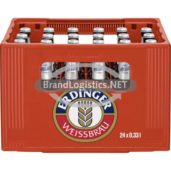 ERDINGER Brauhaus Helles Modul-Kasten 24x0,33 l