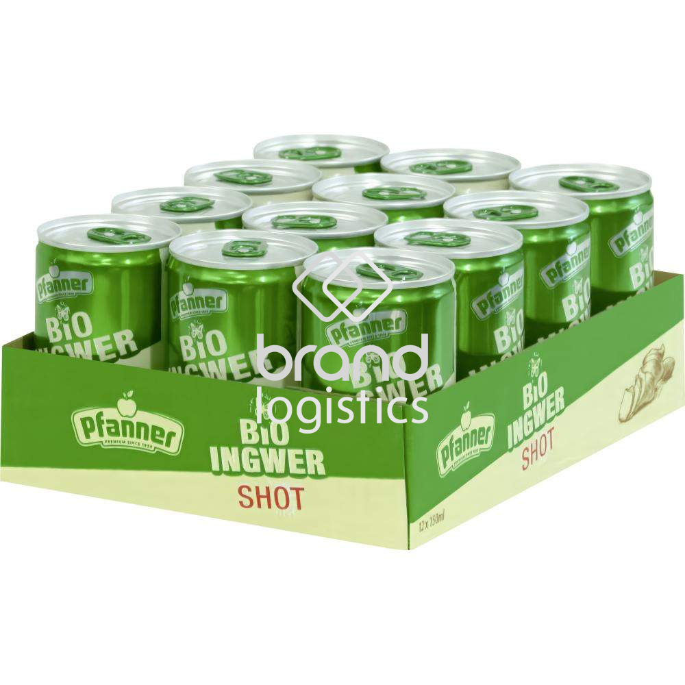 Pfanner Bio Ingwer Shot 12x0,15 l