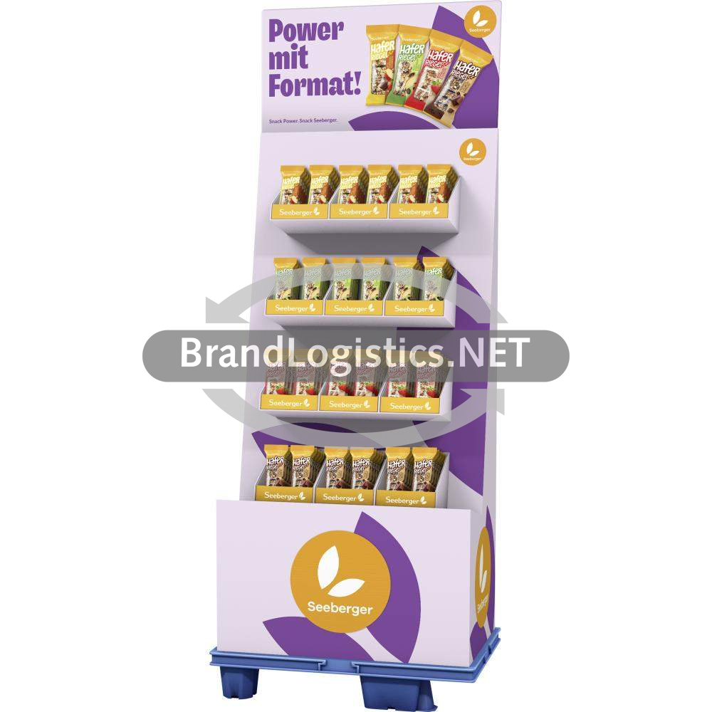 Seeberger Haferriegel 4-fach Display 144x50 g