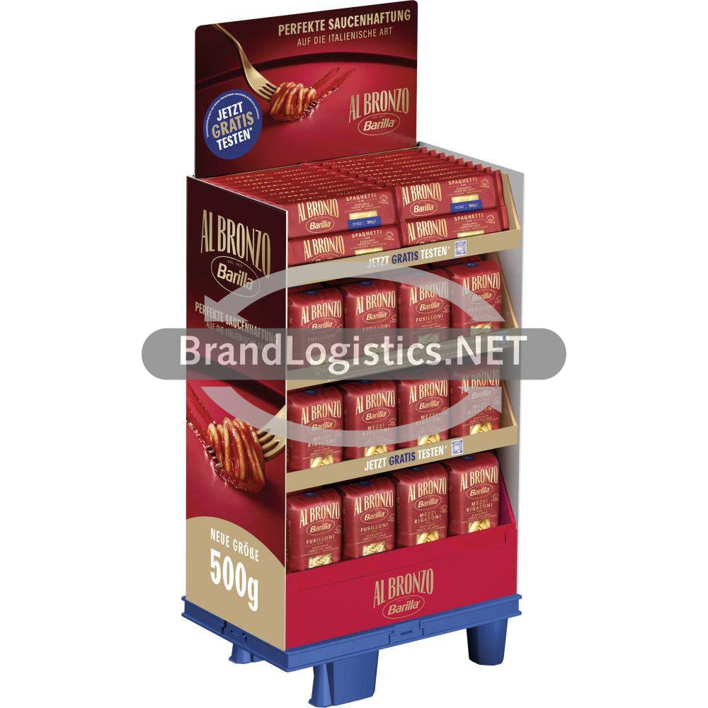 Barilla Al Bronzo 3-fach 1/4CH Display 90x500 g