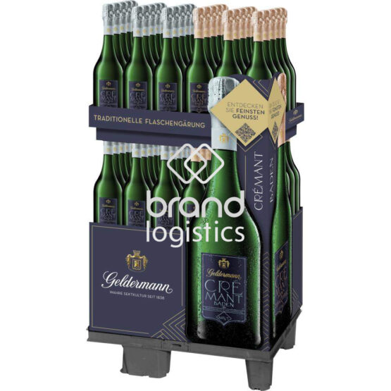 Geldermann Crémant Baden Brut & Rosé 2-fach Display 48x0,75 l