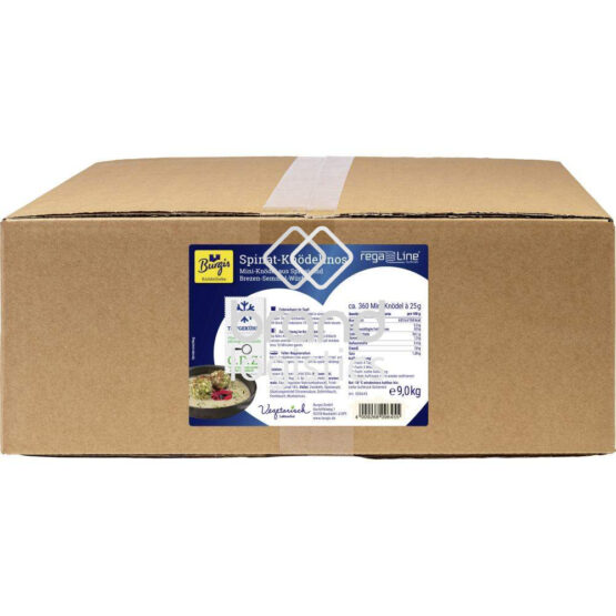Burgis Regaline Spinatknödel 9 kg