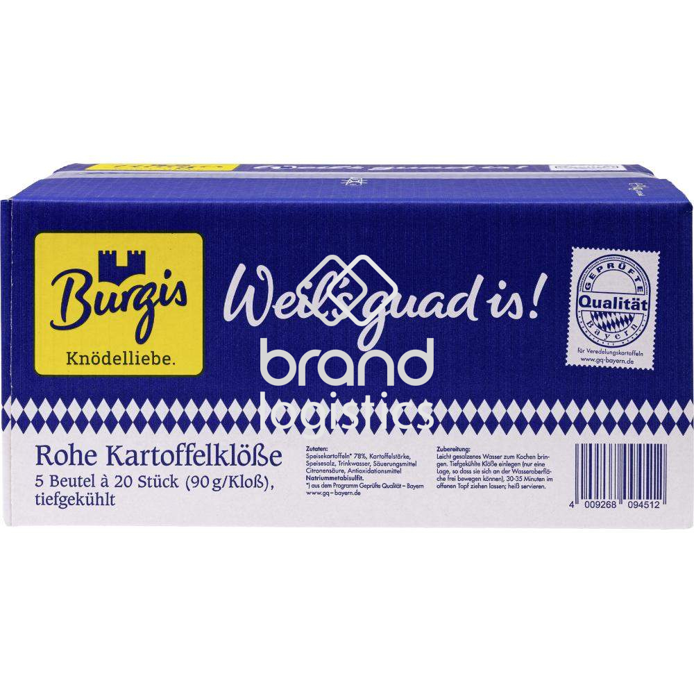 Burgis Kartoffelklöße 100x90 g