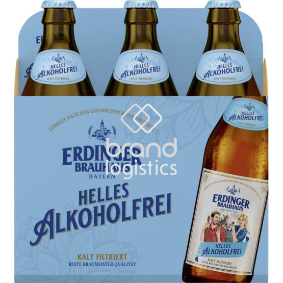 ERDINGER BRAUHAUS Helles Alkoholfrei 6x0,5 l