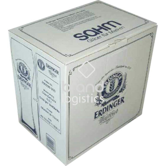 ERDINGER Glas 0,5 l Exklusiv Erdinger Weißbräu 6er Karton