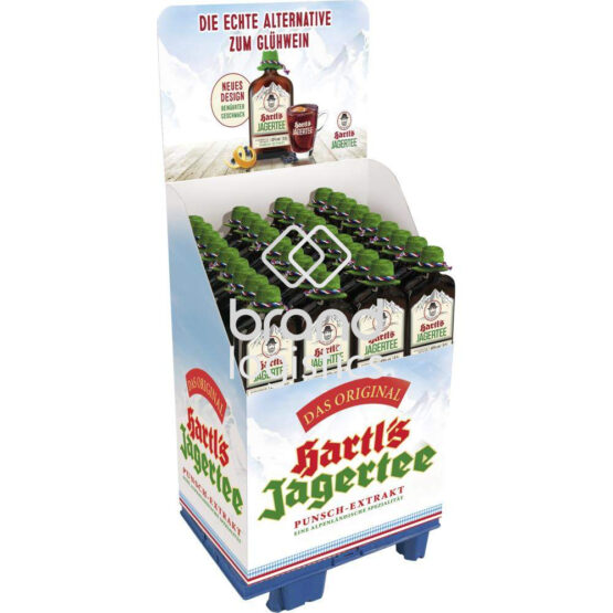 Hartl's Jagertee 40% vol. Display 36x0,5 l