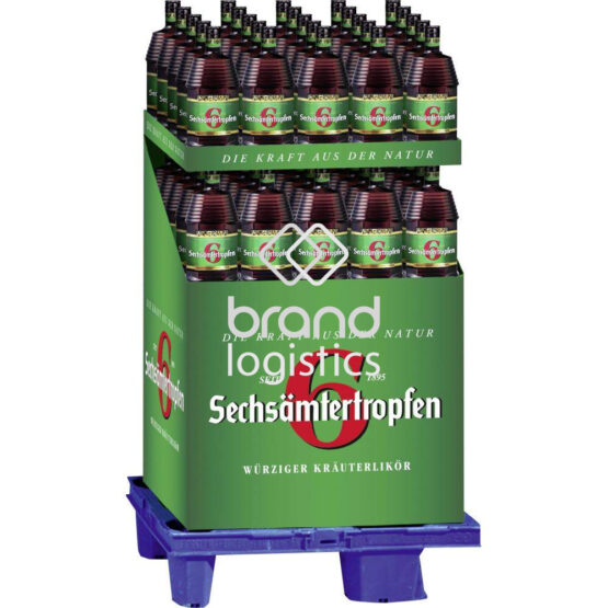 Sechsämtertropfen 33% vol. Display 48x0,7 l