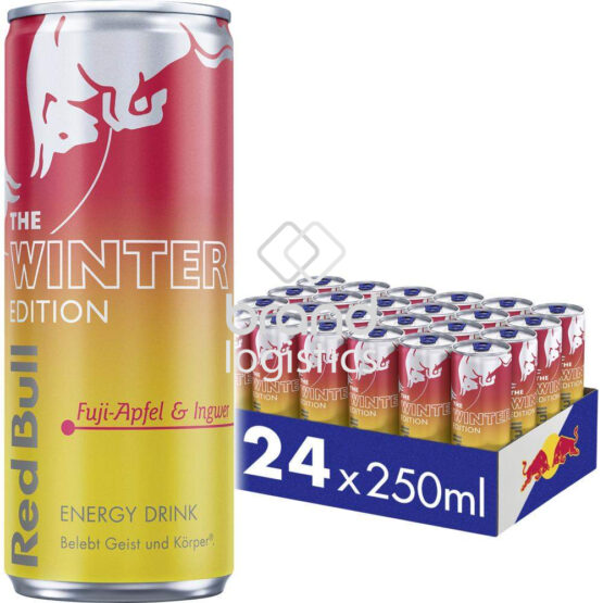 Red Bull Winter Edition Fuji-Apfel & Ingwer 2025 Tray 24x250 ml DPG E-Commerce