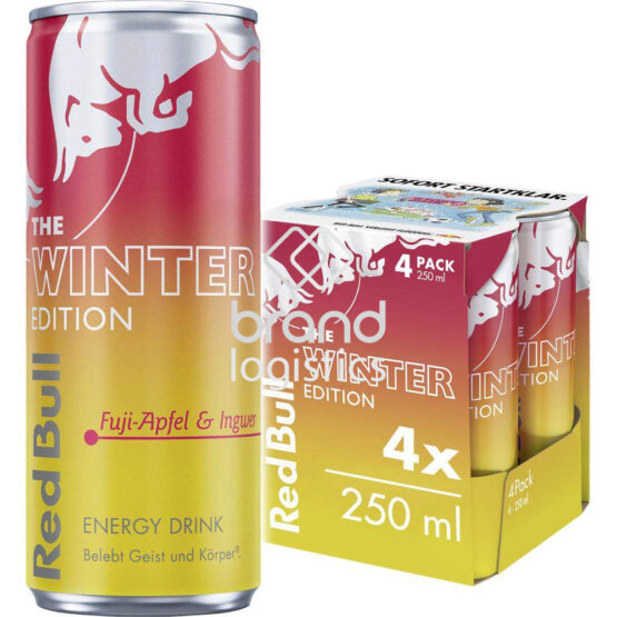Red Bull Winter Edition Fuji-Apfel & Ingwer 2025 4x250 ml DPG E-Commerce