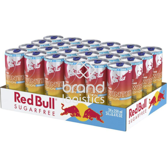 Red Bull Winter Edition Fuji-Apfel & Ingwer Sugarfree 2025 Tray 24x250 ml DPG