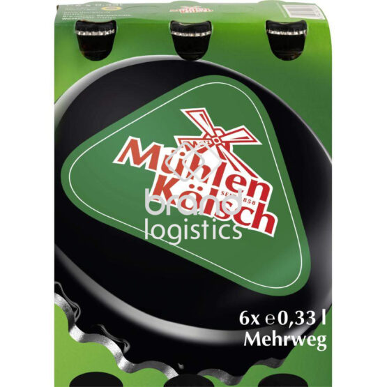 Mühlen Kölsch Flasche 6x0,33 l MW 6-Pack