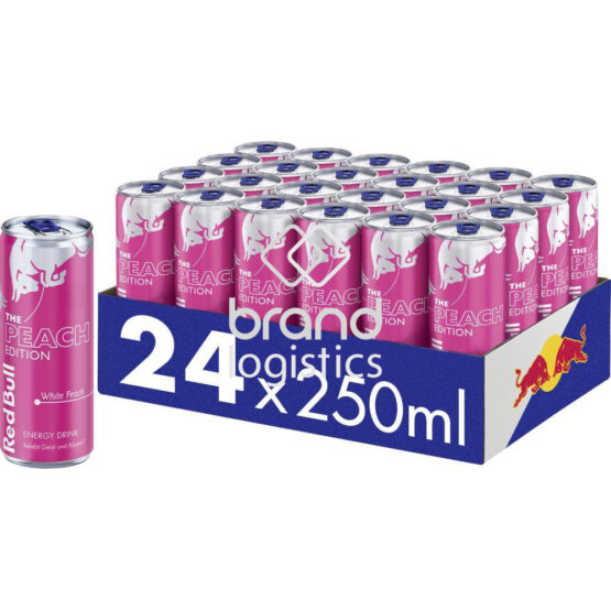 Red Bull Peach Edition White Peach Tray 24x250 ml DPG E-Commerce