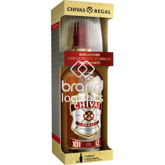 Chivas Regal 12 Jahre 0,7 l + Gratis Tumbler - Winterpromotion 2025