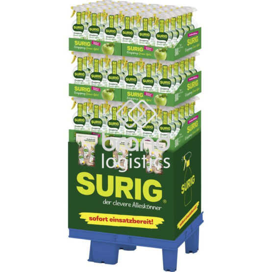 SURIG Essigspray grüner Apfel 8% hell Display 108x500 ml
