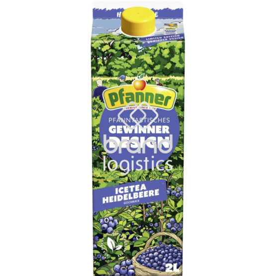 Pfanner Design Mich Heidelbeere Eistee 2 l
