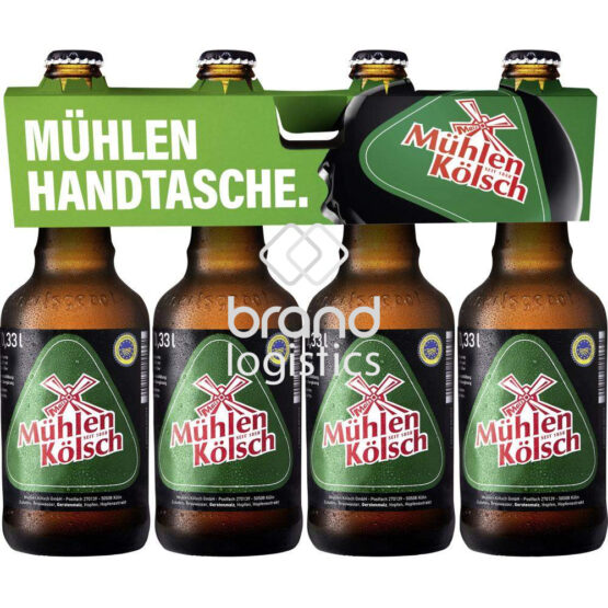 Mühlen Kölsch Flasche 4x0,33 l Gourmet MW 4-Pack