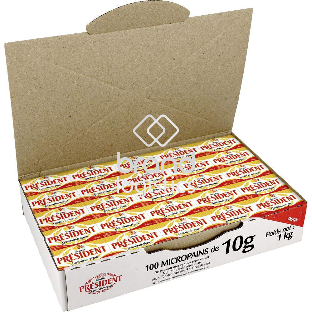 Président Portionsbutter 100x10 g