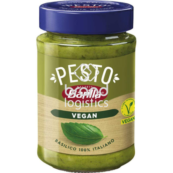 8076809572569-Barilla Pesto Basilico Vegan 195 g