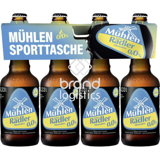 Mühlen Naturradler 0,0% Fl. 4x0,33 l MW Gourmet 4-Pack