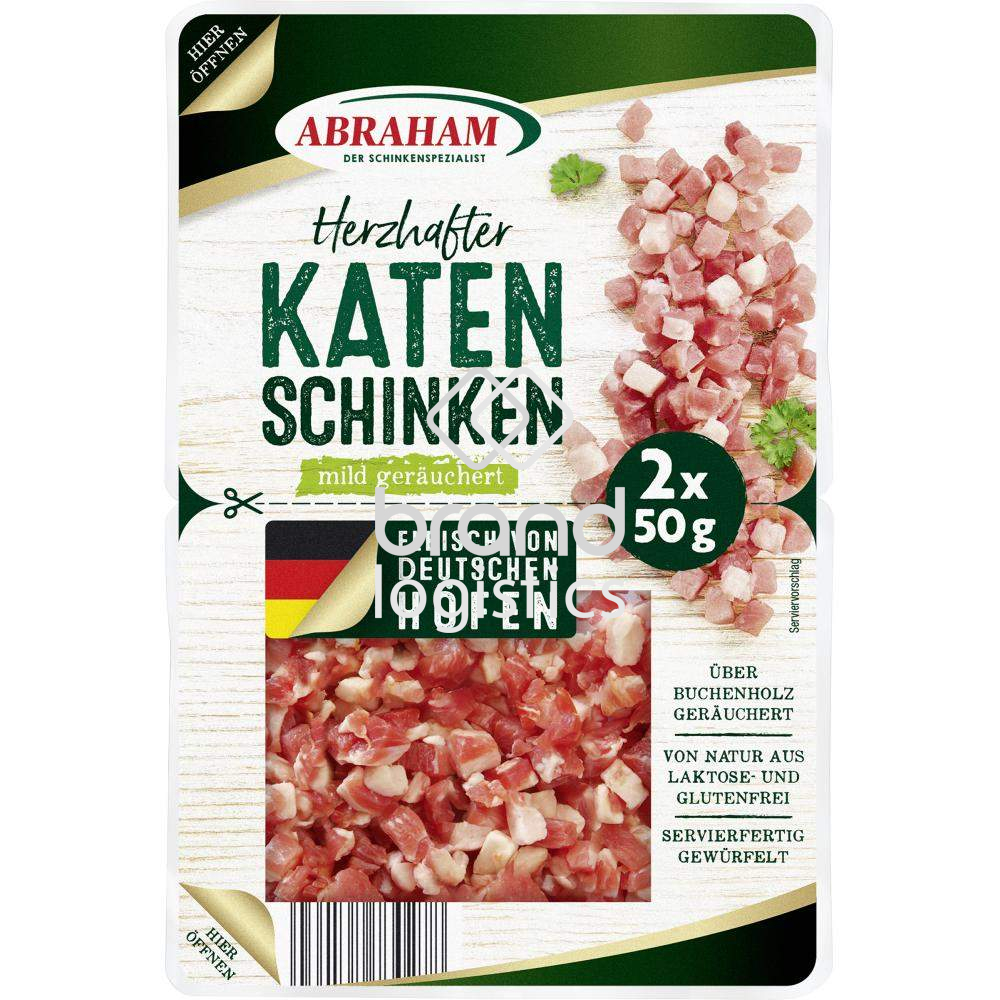 Abraham Katenschinkenwürfel, geräuchert 2x50 g