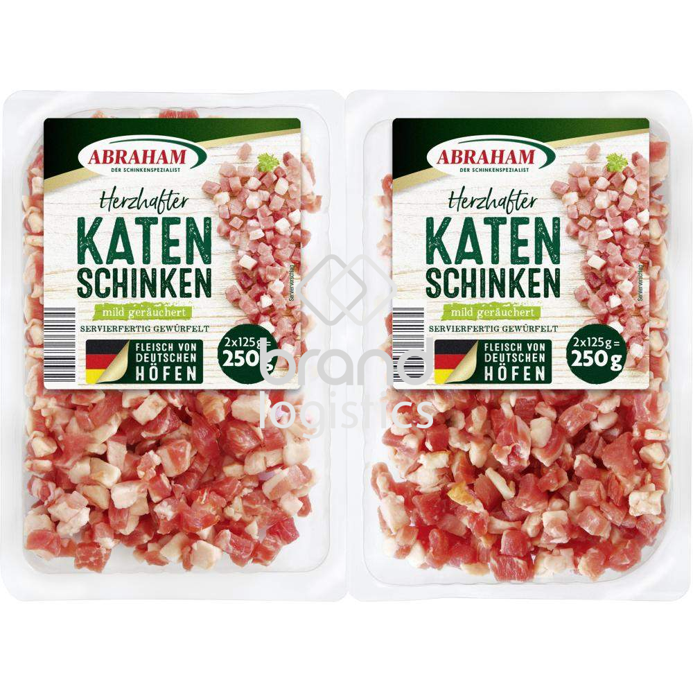 Abraham Katenschinkenwürfel, geräuchert 2x125 g