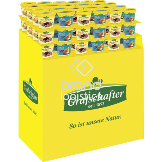 Grafschafter Rinse Appelstroop/Lütticher Delikatesse 2-fach 1/4CH Display 72x300 g