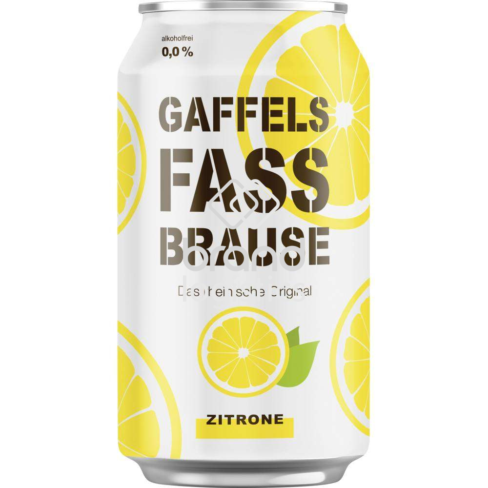 Gaffels Fassbrause Zitrone Dose 0,33 l EW