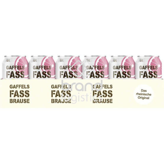 Gaffels Fassbrause Pink Grapefruit Dose 24x0,33 l EW