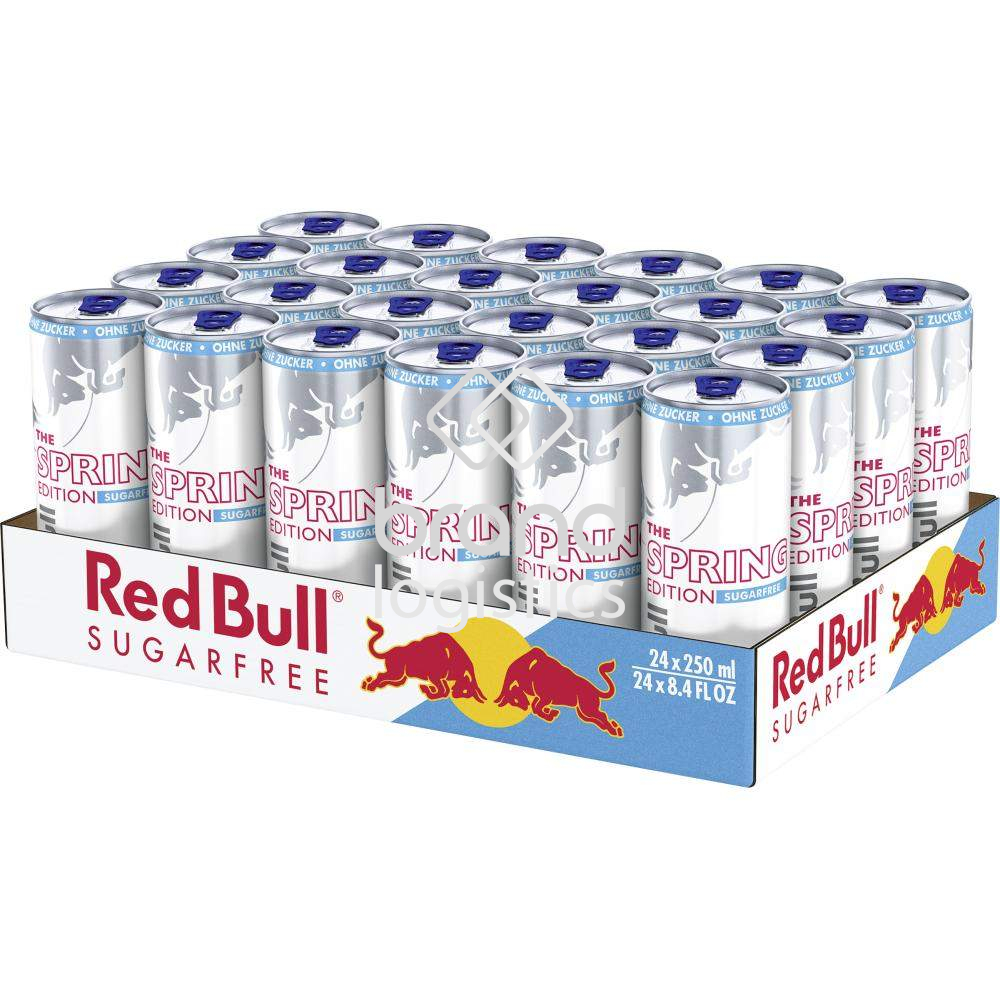 Red Bull Spring Edition Kirsche-Sakura Sugarfree Tray 24x250 ml DPG