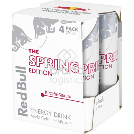Red Bull Spring Edition Kirsche-Sakura 4-Pack 4x250 ml DPG