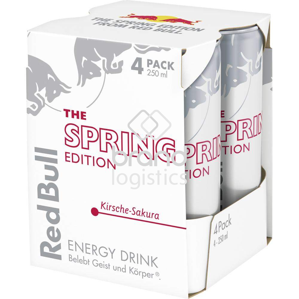 Red Bull Spring Edition Kirsche-Sakura 4-Pack 4x250 ml DPG