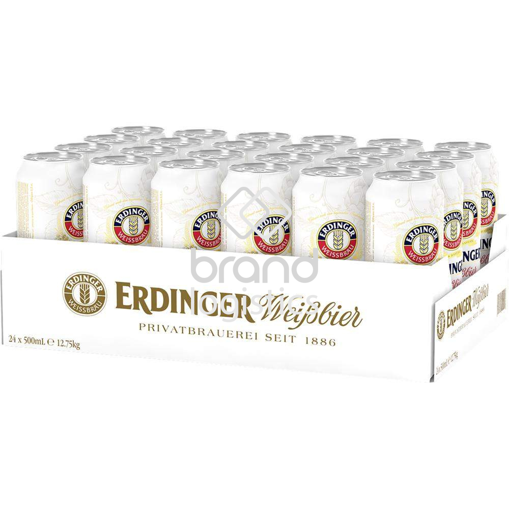 ERDINGER Weißbier Dose Tray 24x0,5 l