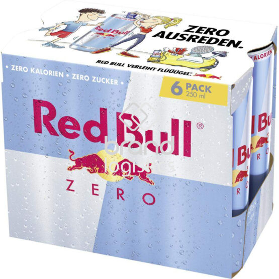 Red Bull Energy Drink Zero 6-PACK 6x250 ML DPG