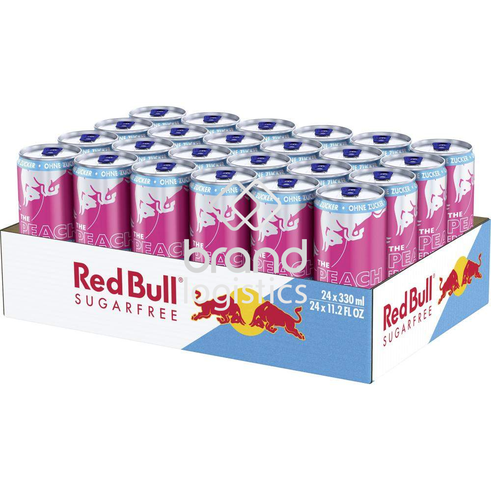 Red Bull Peach Edition White Peach Sugarfree Tray 24x330 ml DPG