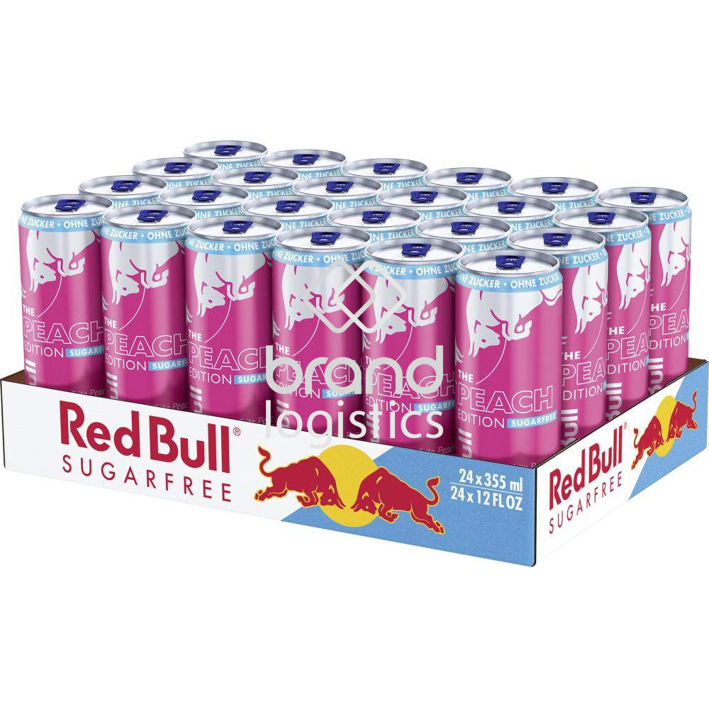 Red Bull Peach Edition White Peach Sugarfree Tray 24x355 ml DPG