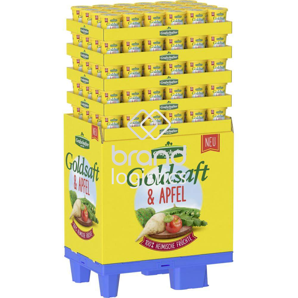 Grafschafter Goldsaft & Apfel Display 120x450 g 1/4CH