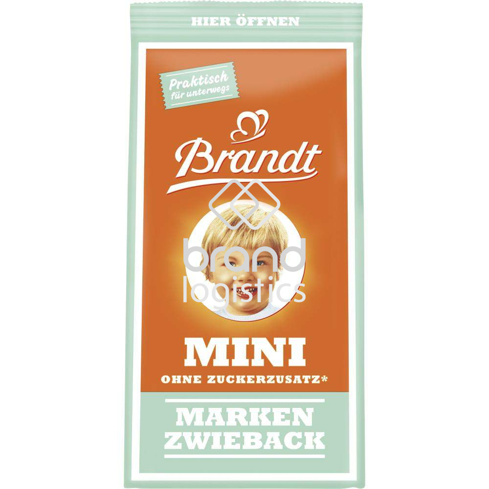 Brandt Mini Markenzwieback ohne Zuckerzusatz 120 g