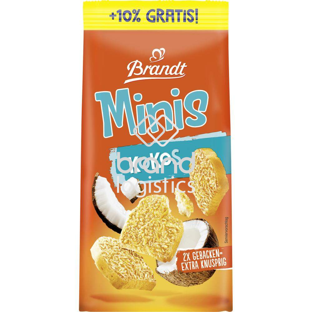 Brandt Mini-Zwieback Kokos + 10% 132 g