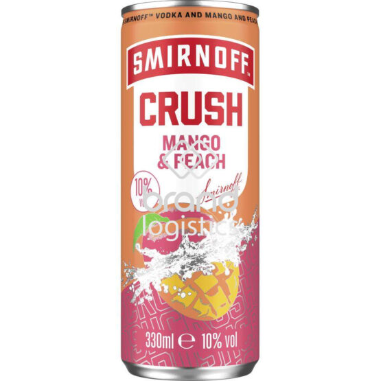Smirnoff Crush Mango&Peach Dose 0,33 l