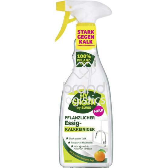 HYGREEN Pflanzlicher Essig Kalkreiniger Spray 500 ml