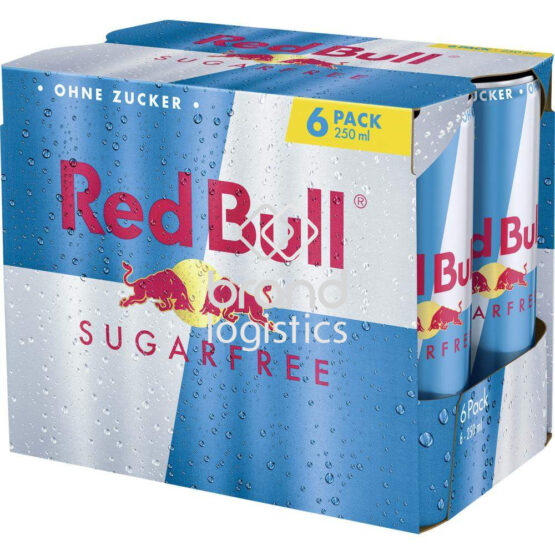 Red Bull Energy Drink Sugarfree, 6 x 250ml EINWEG